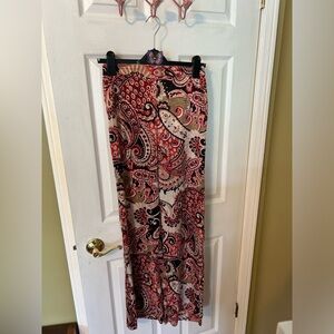 Sunset Paisley Palazzo Pants